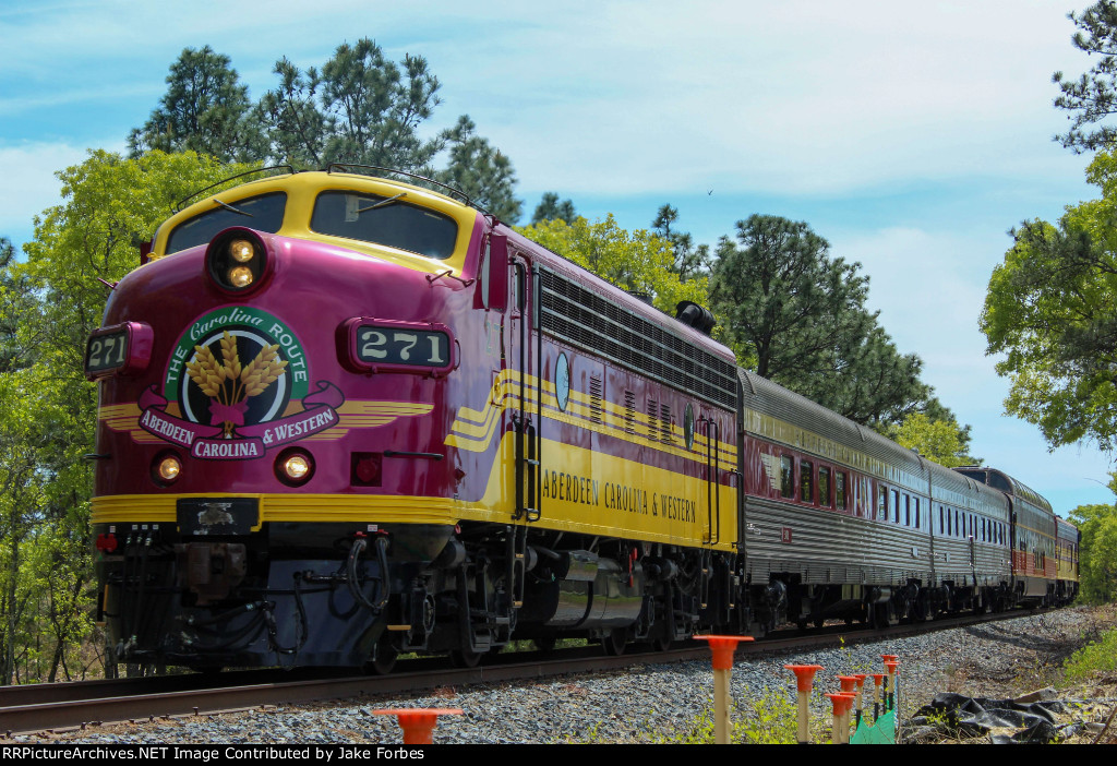 ACWR 271 Entering Pinehurst.